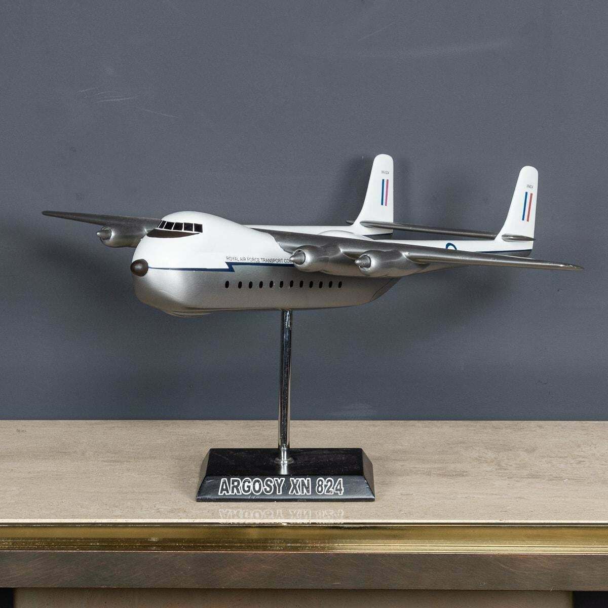 Cast Model Of The Armstrong Whitworth Argosy Xn 824 Transport Plane C.1960 photo for sale