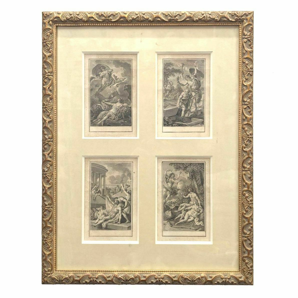 18th Century Engraving, 1700s, Antique