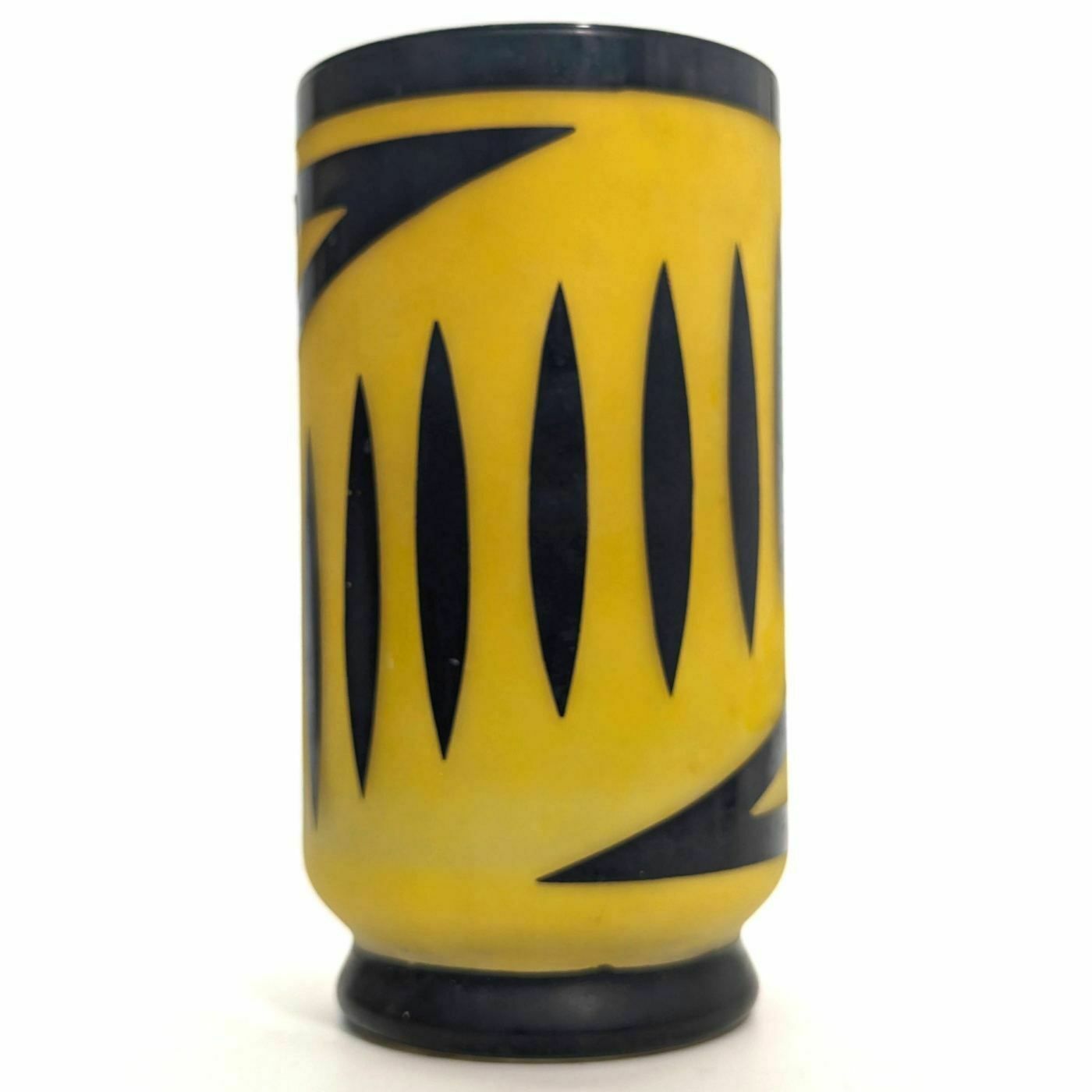 Old Art Deco Vase 1930 Degraded With Acid