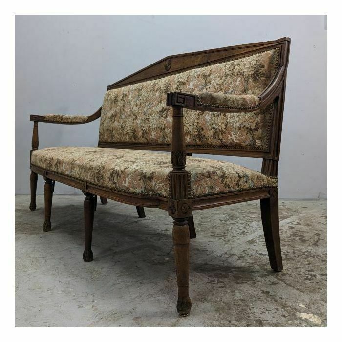 Directory Period Walnut Bench, 1800s photo 1603.0