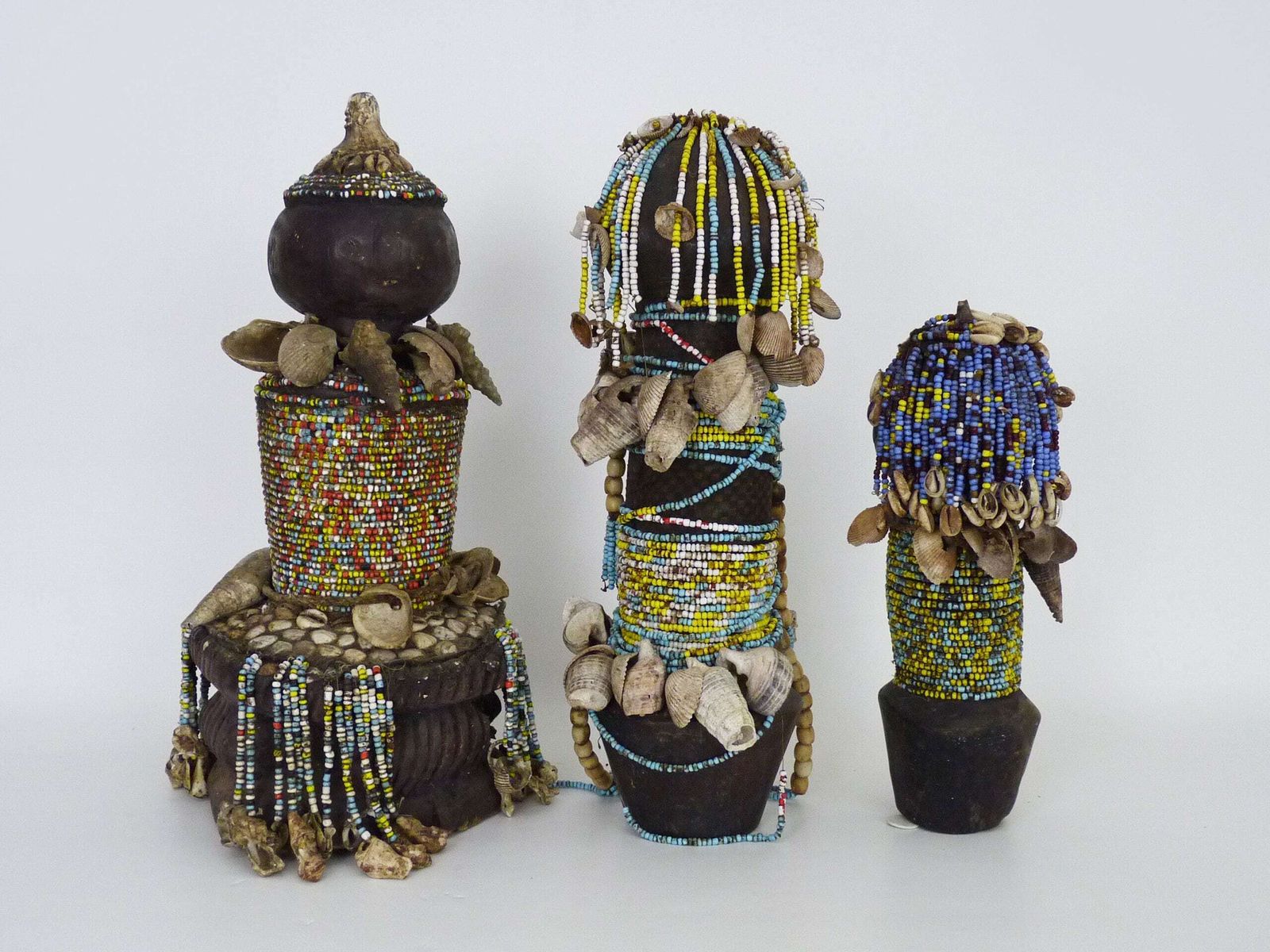 photo furniture 3 Namji Dowayo Dolls, Nigeria Cameroon. African Beaded Dolls. Tribal Art