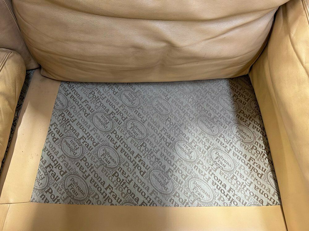 Leather Sofas By Pierluigi Cerri For Poltrona Frau, 1980s, Set Of 2 photo vinterior