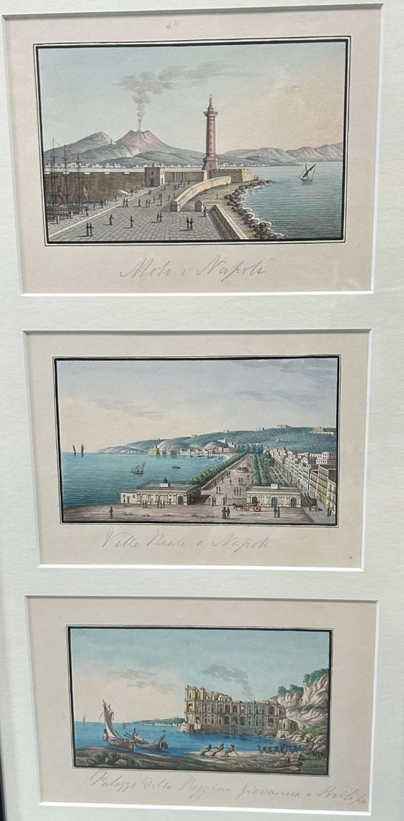 A Wonderful Set Of Six Intricate Italian Watercolours Of Landmarks photo buy