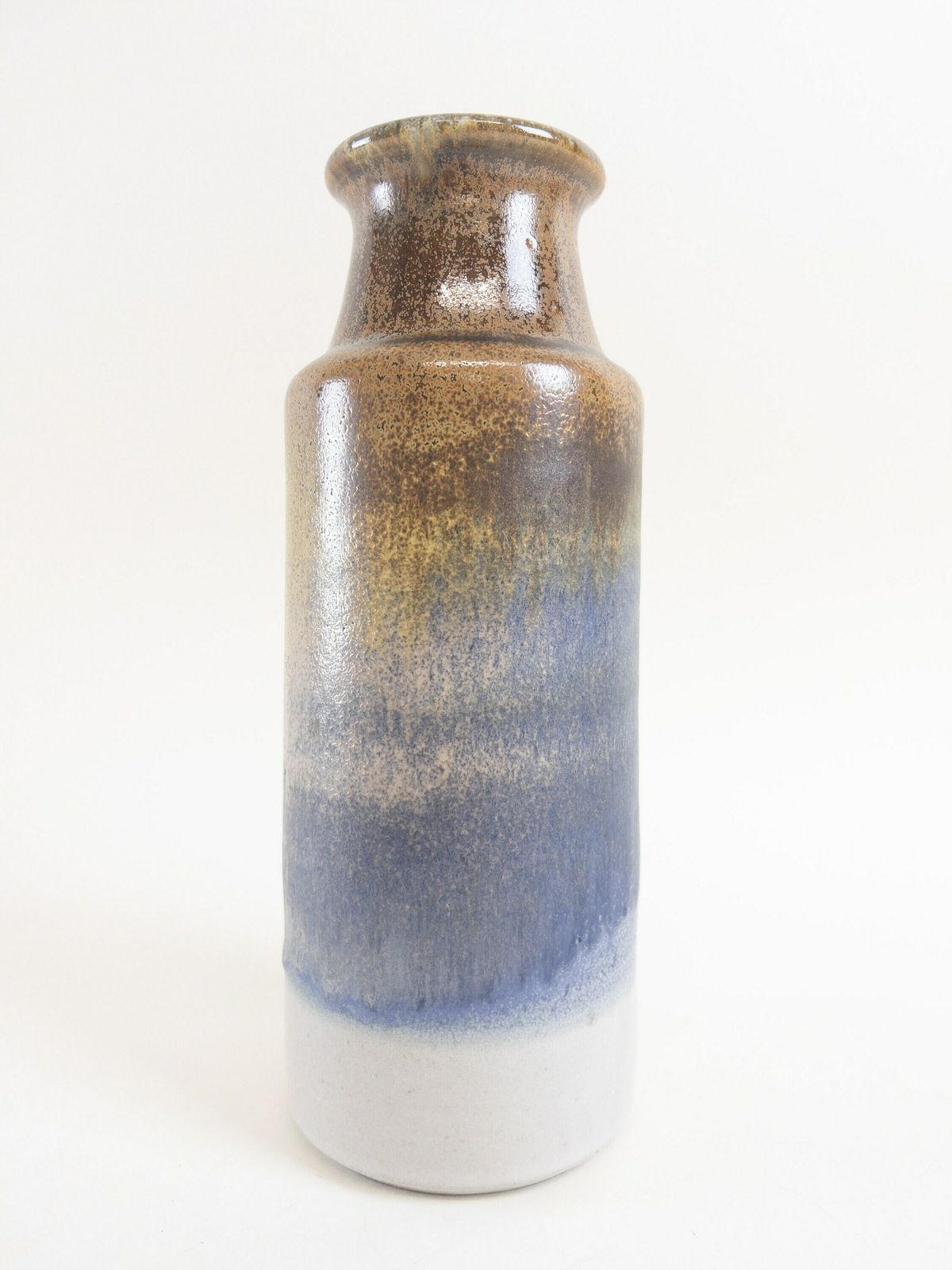 photo furniture Vintage Swiss Ceramic Vase With A Natural Glaze By Rheinfelden Of Switzerland