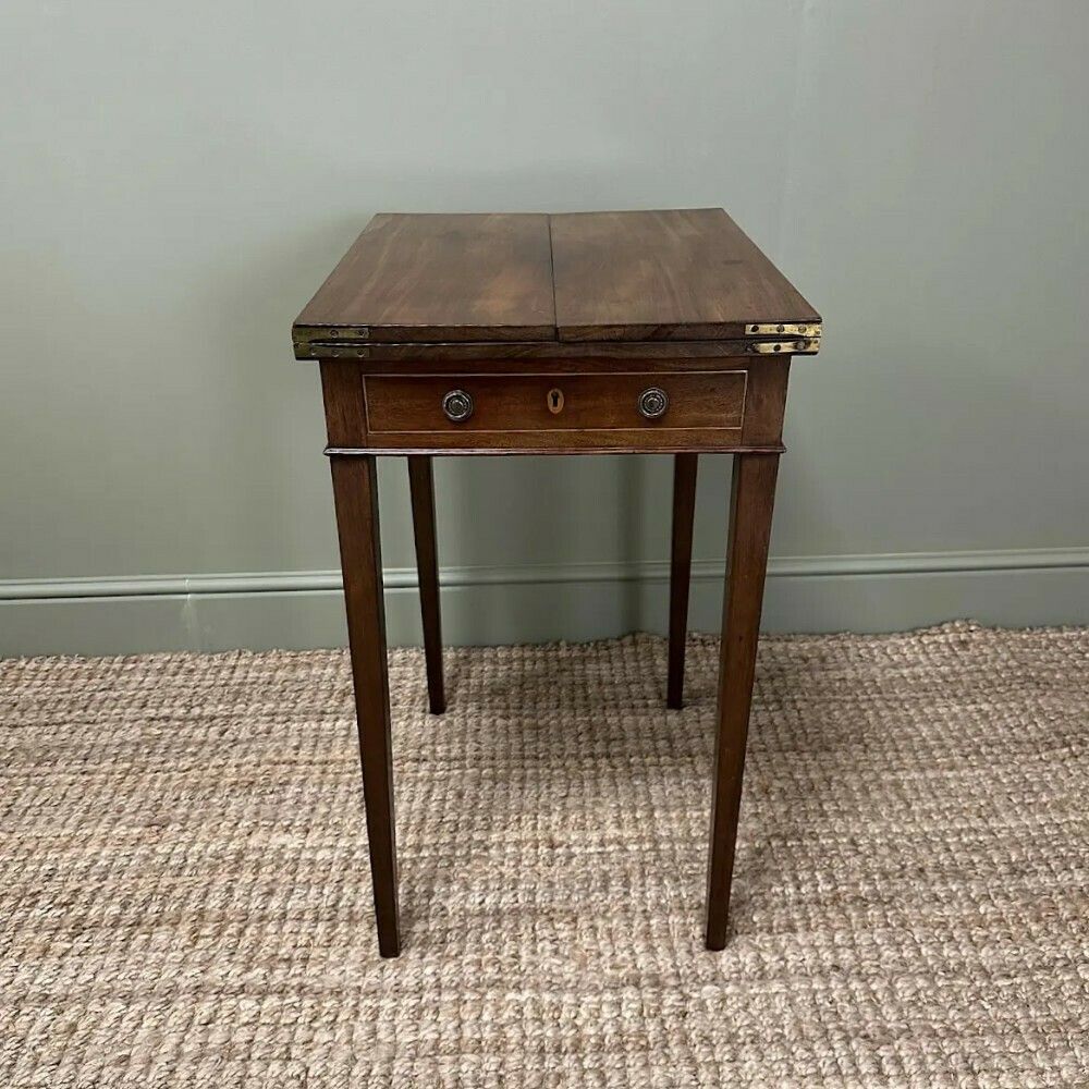 Fine 19th Century Mahogany Antique Patience Table photo furniture