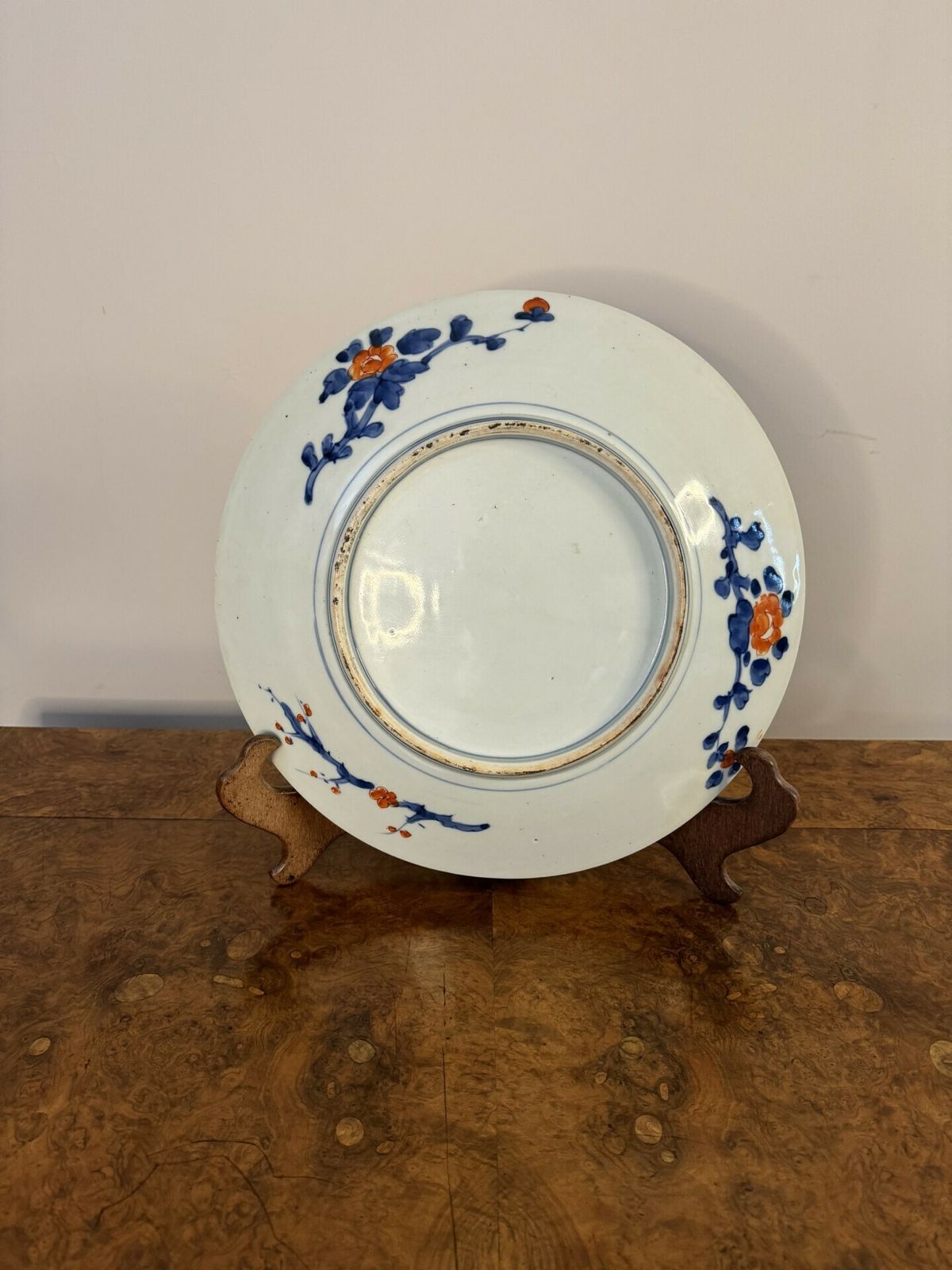 Stunning Quality Antique Japanese Imari Porcelain Large Plate photo furniture