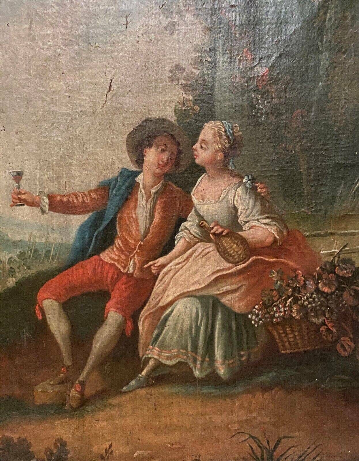 Louis XV Style Trumeau In Carved Wood 19th Century photo vinterior