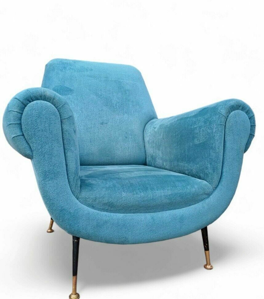 Stunning Italian 50s Armchair By Gigi Radice Minotti 2 Available photo for sale
