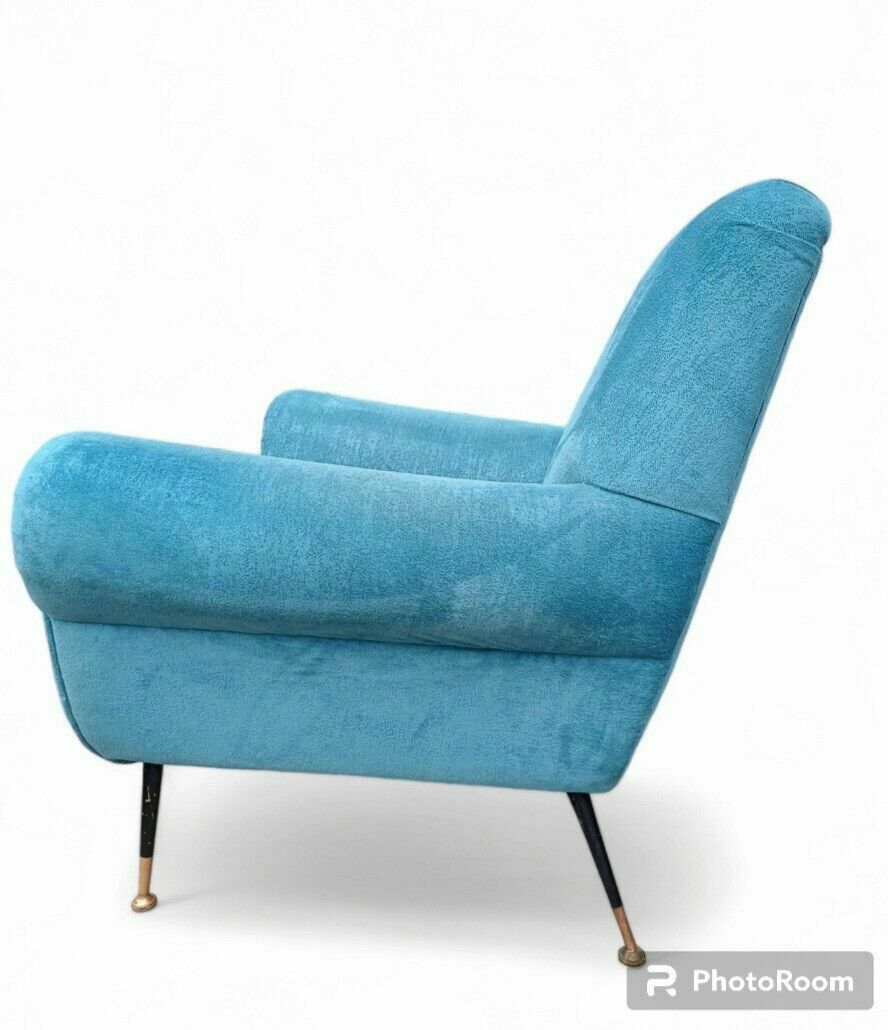 Stunning Italian 50s Armchair By Gigi Radice Minotti 2 Available photo Furniture
