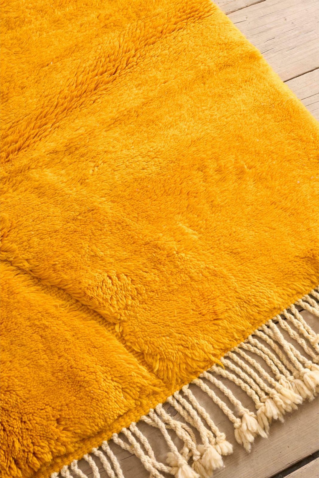 Moroccan Berber Rug   Yellow #2 photo buy