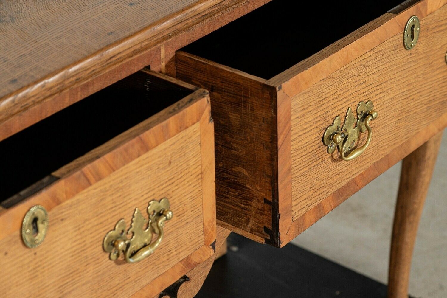 photo for sale Large 19thc Oak Dresser Base, 1800s