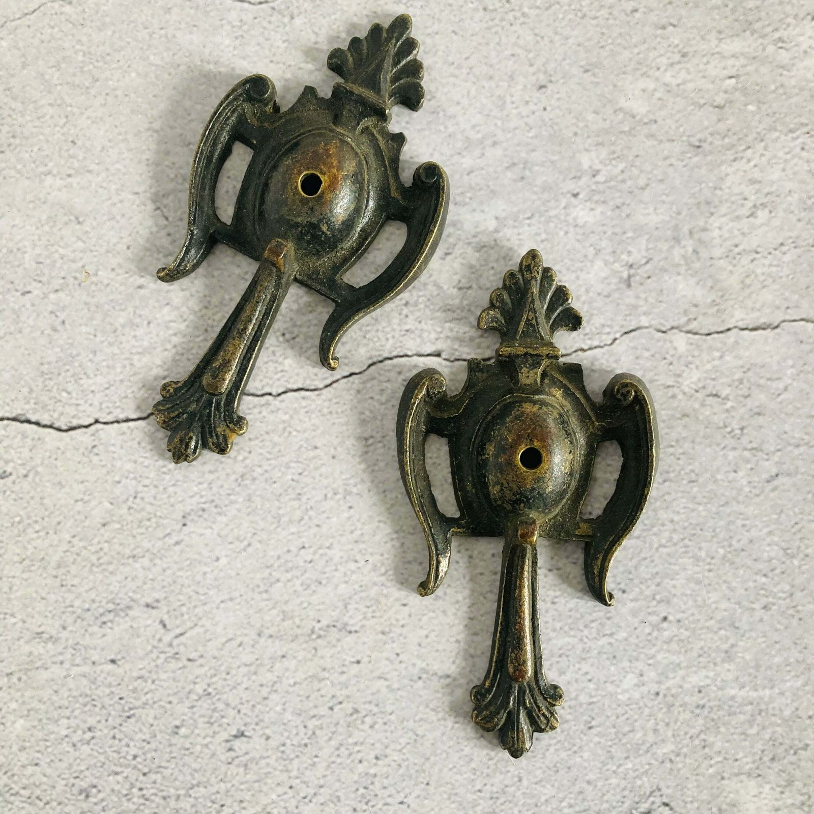 Antique Decorative Salvage Bronze Plaque photo buy