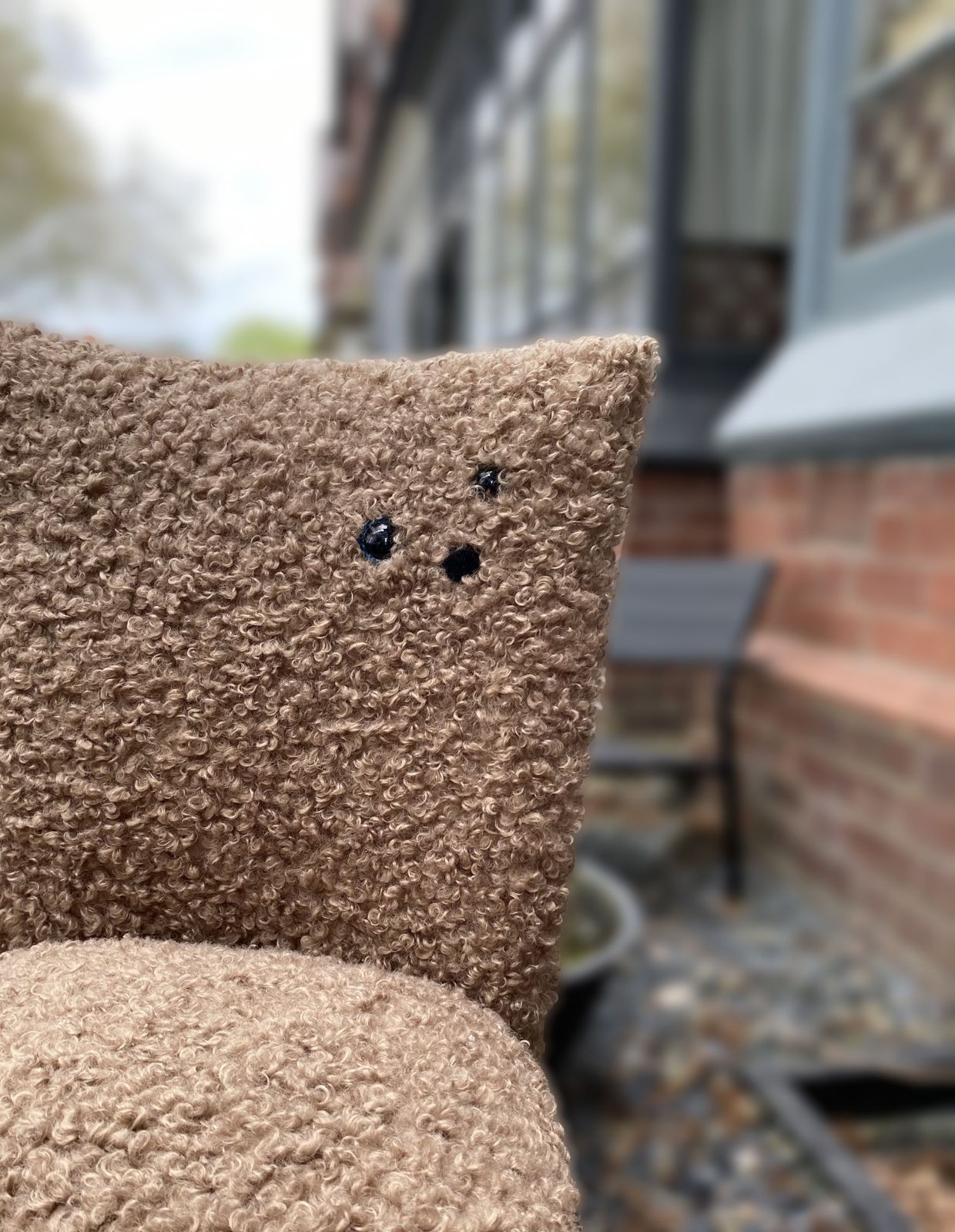 Teddy Fur Occasion Chair, Mid 20th Century photo vinterior