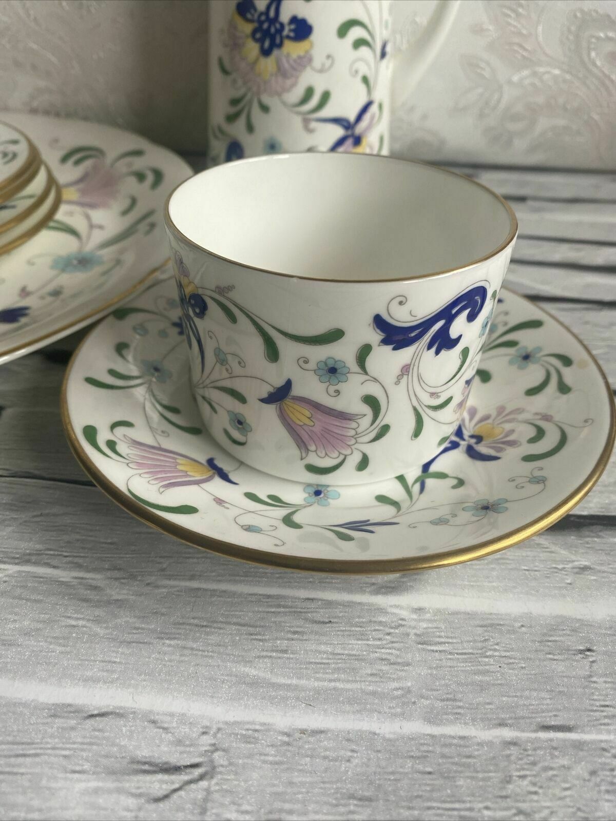 Home Decor Coalport Bone China Made In England Set Plates Mugs Jugs Bundle #3 photo