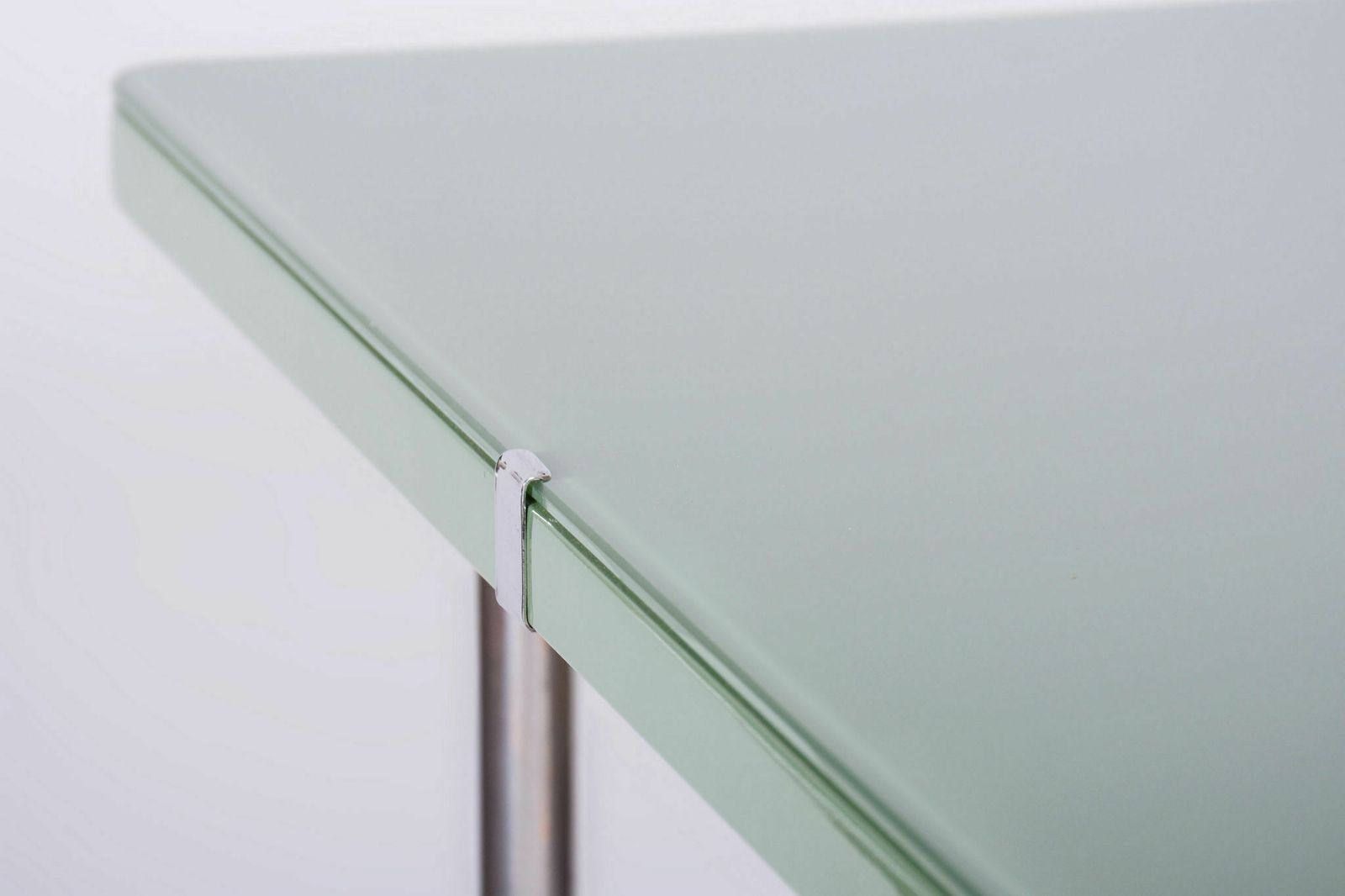 Restored Bauhaus Table, By Hynek Gottwald, Chrome Plated Steel, Czech, 1930s photo buy