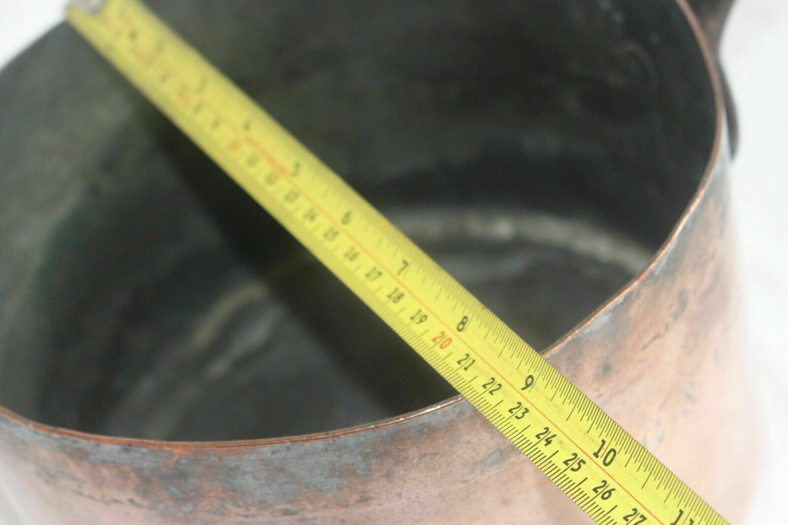 photo vinterior Top Quality Large Professional French Copper Saucepan 'Chomette Favor' G & C G