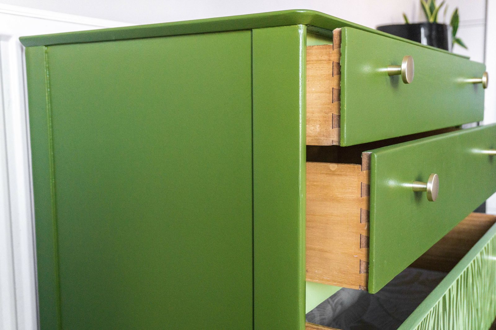 Upcycled Lebus Mid Century Chest Of Drawers   "Amazonian" By @Nooky.Nook.Studio photo buy