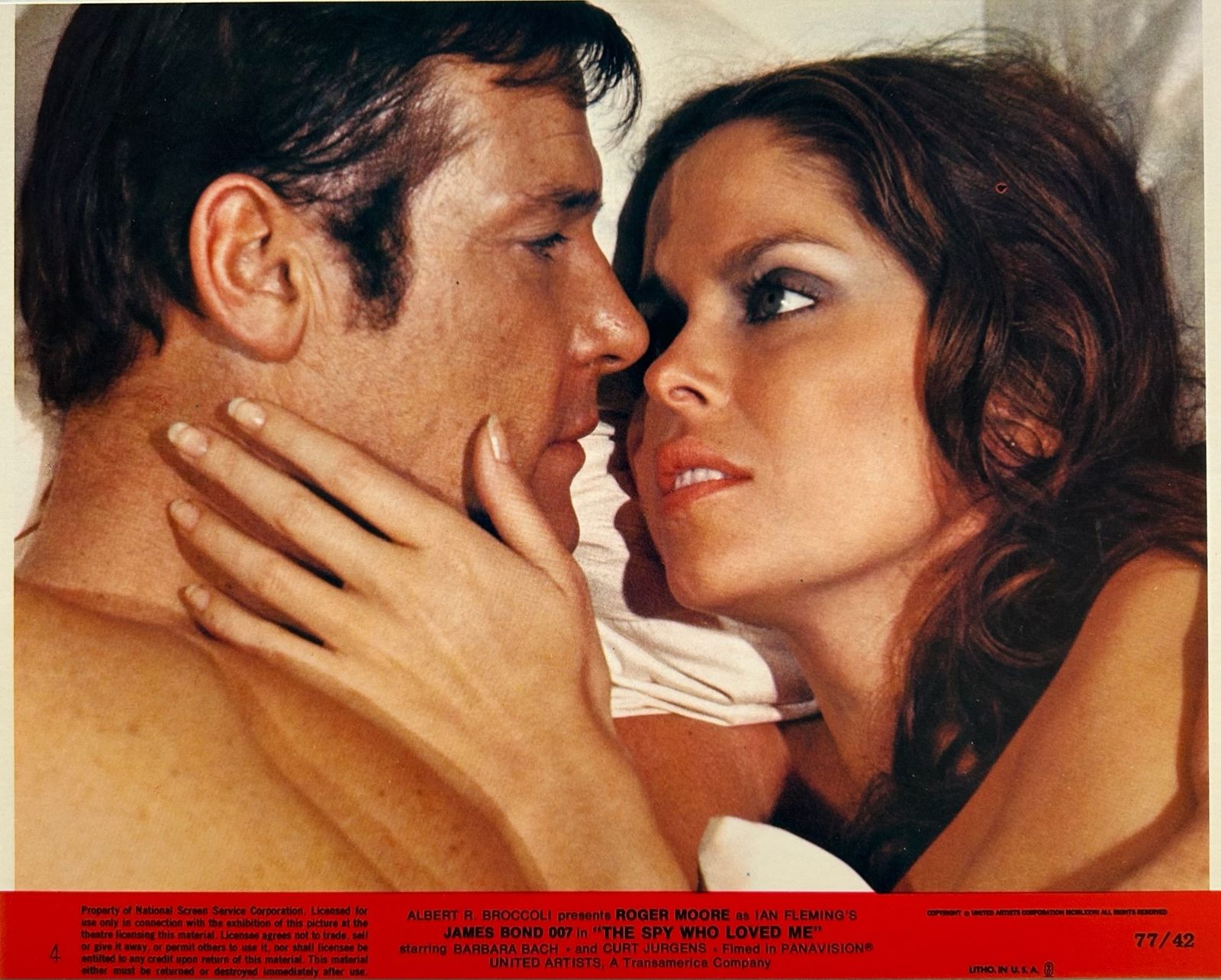 James Bond The Spy Who Loved Me   Original 1977 Lobby Card #4