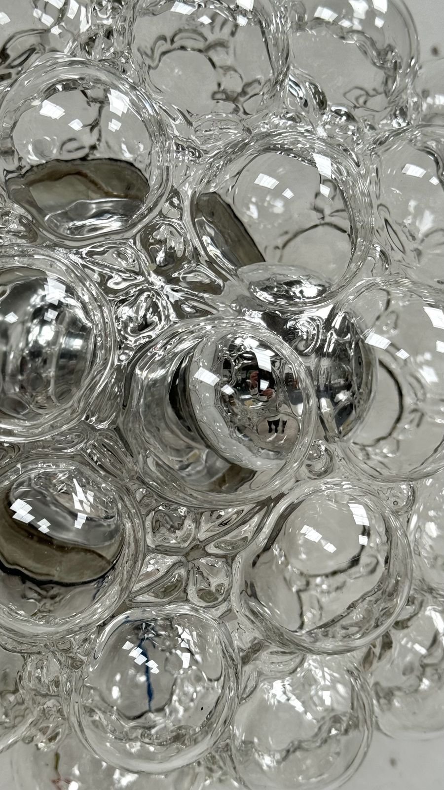 Mid Century Bubble Glass Ceiling Lamp By Helena Tynell For Limburg, Germany 1970si’m photo furniture