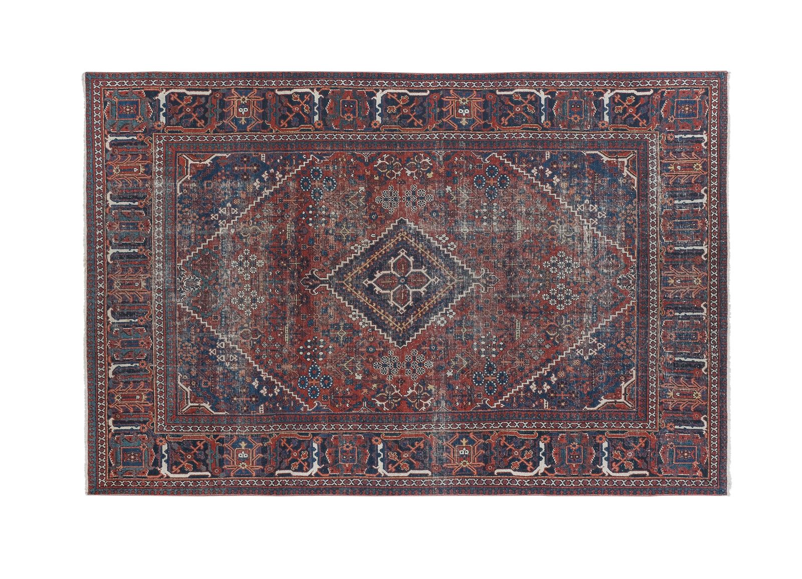 Vintage Anatolian Rug 6'8" X 10'4" photo for sale