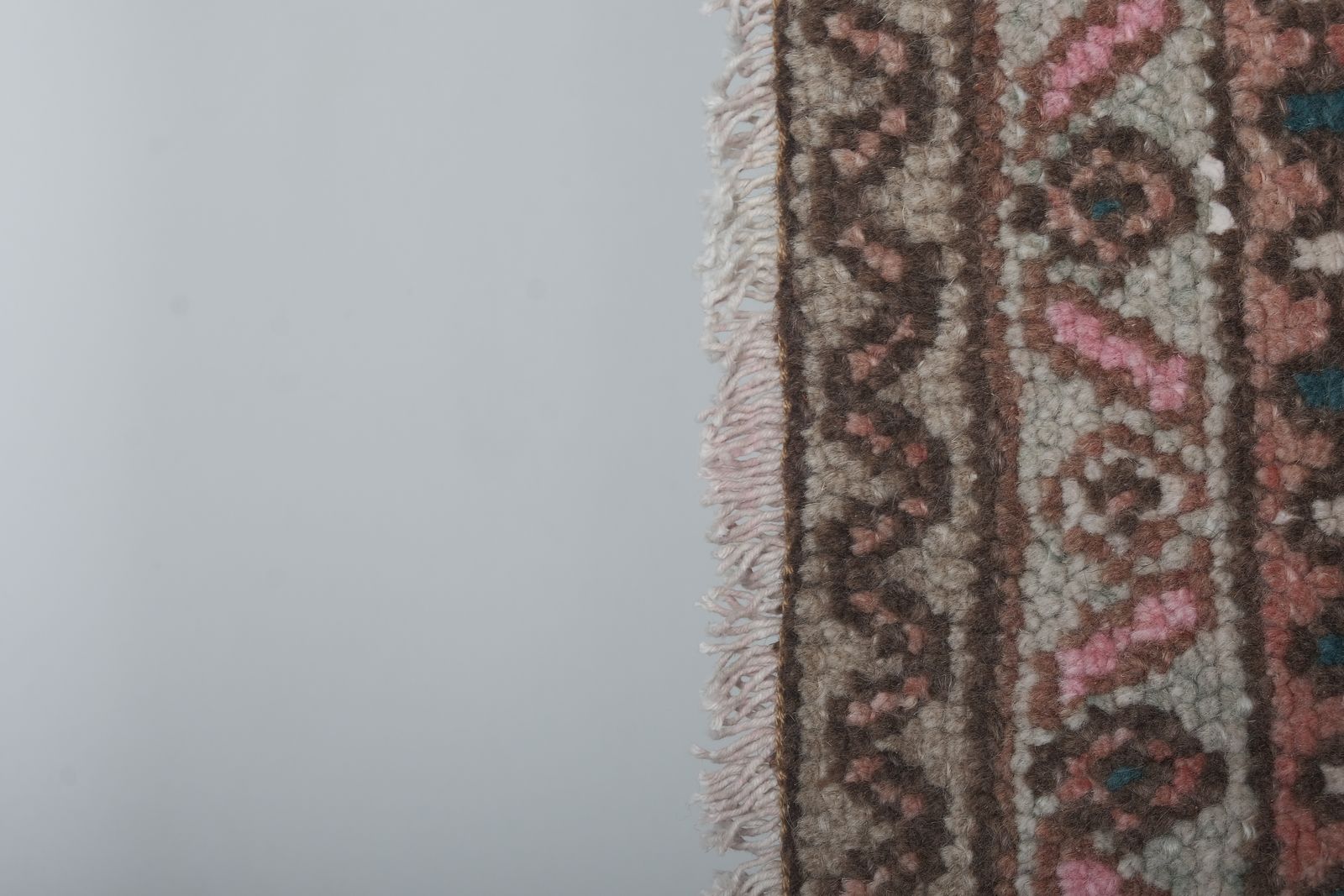 Textiles Tribal Anatolian Oushak Rug 6'11" X 10' photo