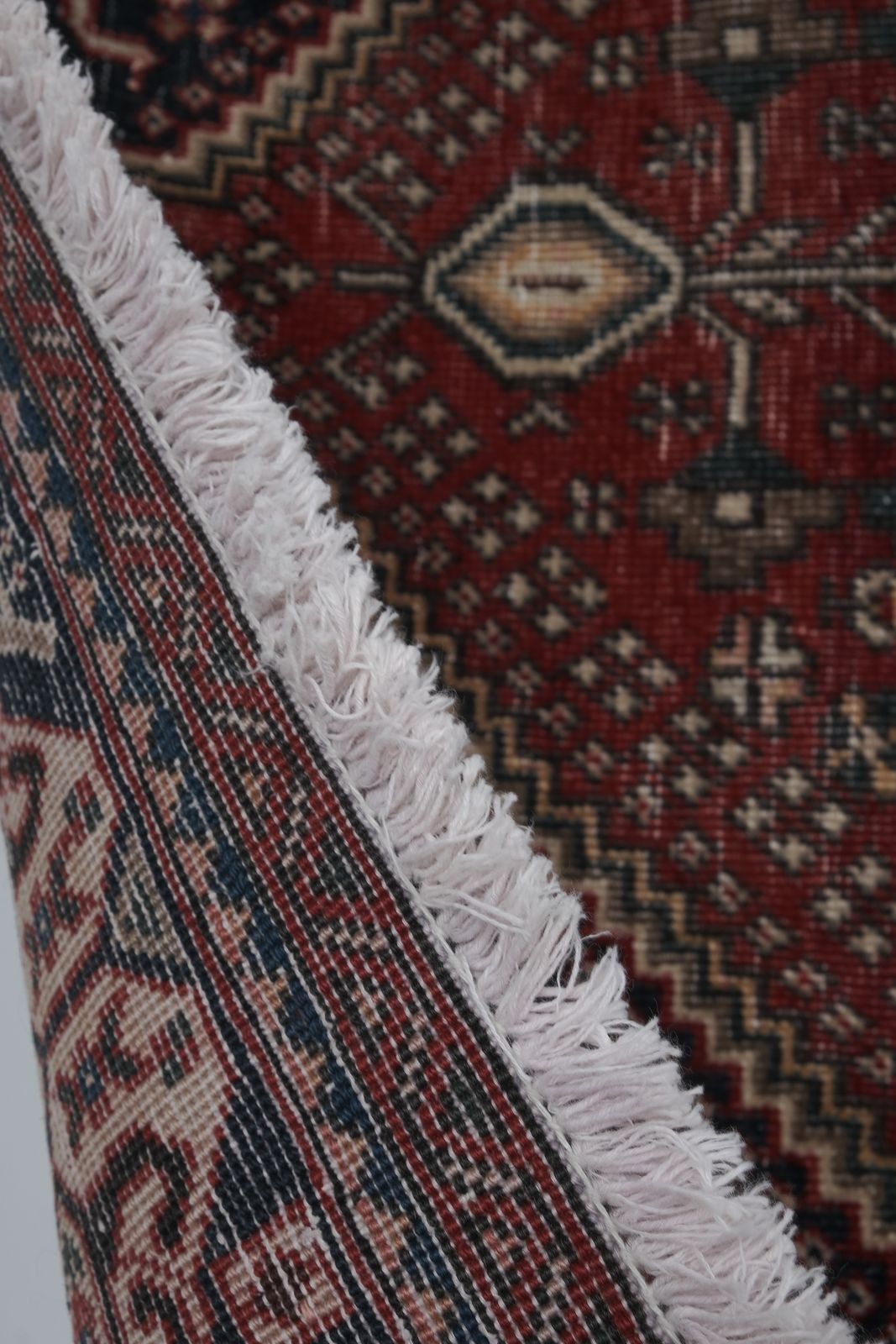photo furniture 1970s Turkish Hand Knotted Runner Rug 2'7" X 9'6"