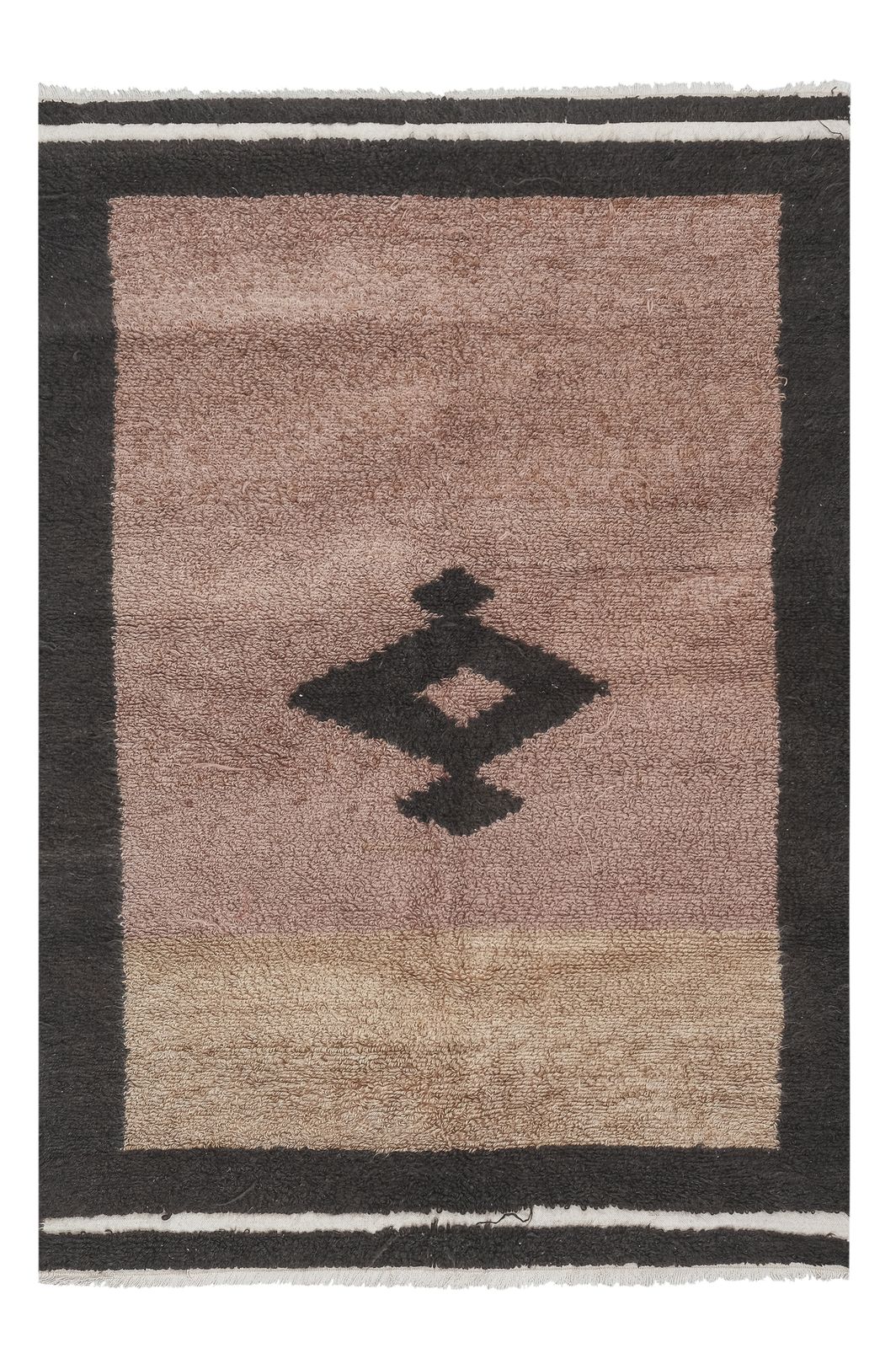 Angora Mohair Turkish Tulu Rug 4'4'' X 6'7''