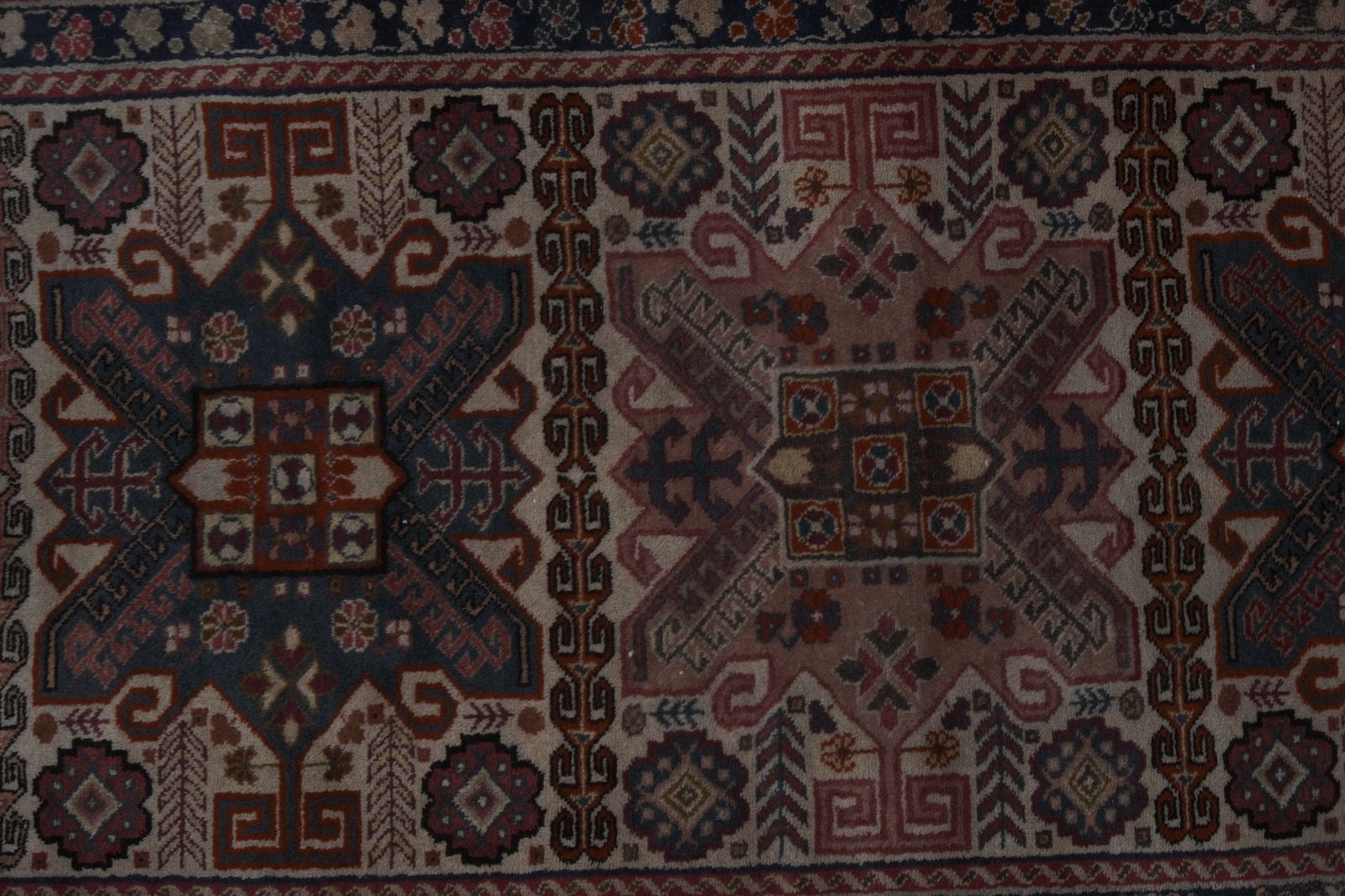 photo for sale 1970s Anatolian Hand Knotted Runner Rug