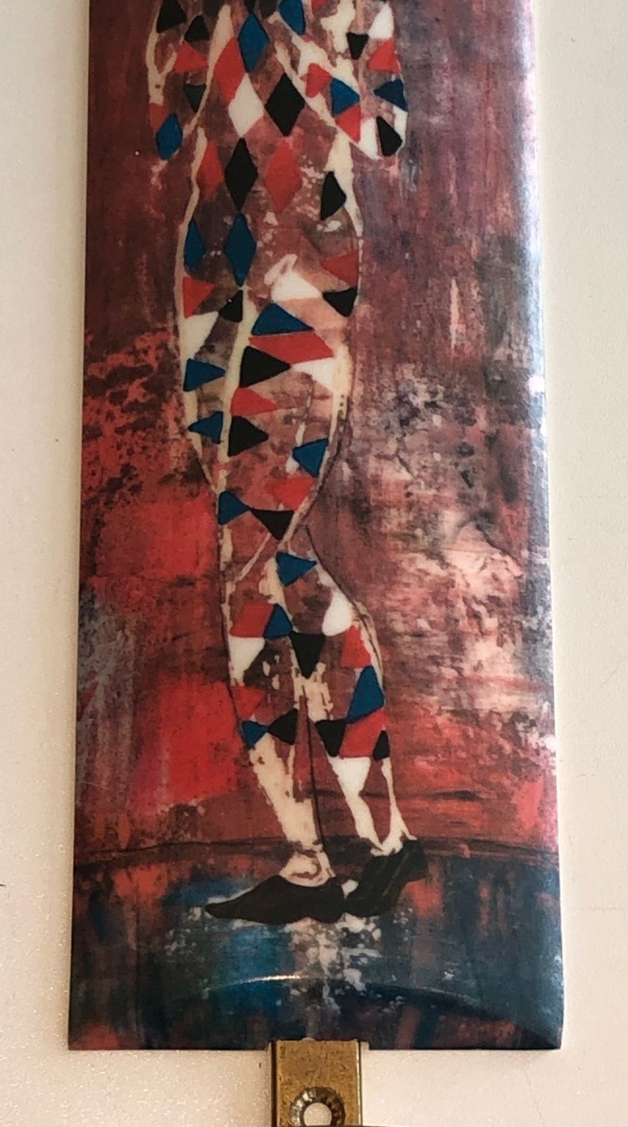 Pair Of Coat Hooks Representative Characters From Comedia Del Arte In The Taste Of Piero Fornasseti photo vinterior