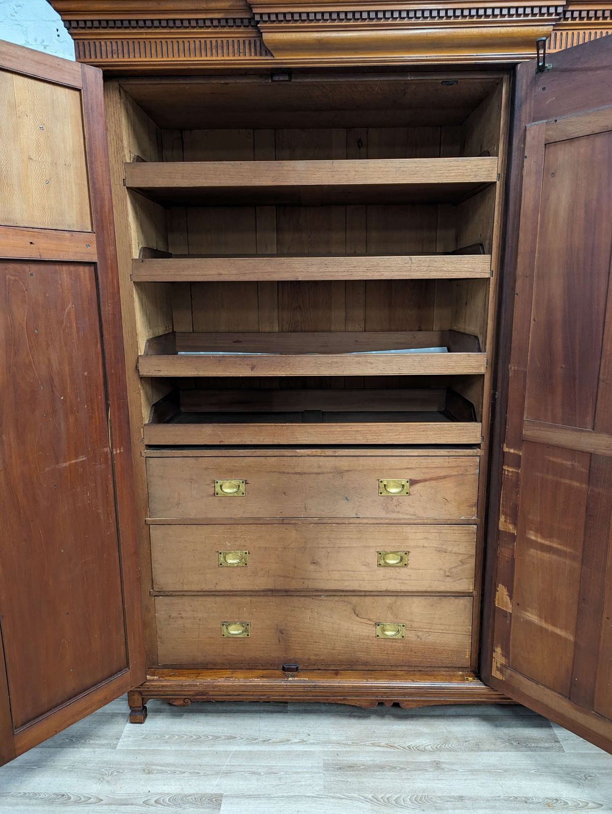 Impressive Ornate Victorian Wardrobe photo buy