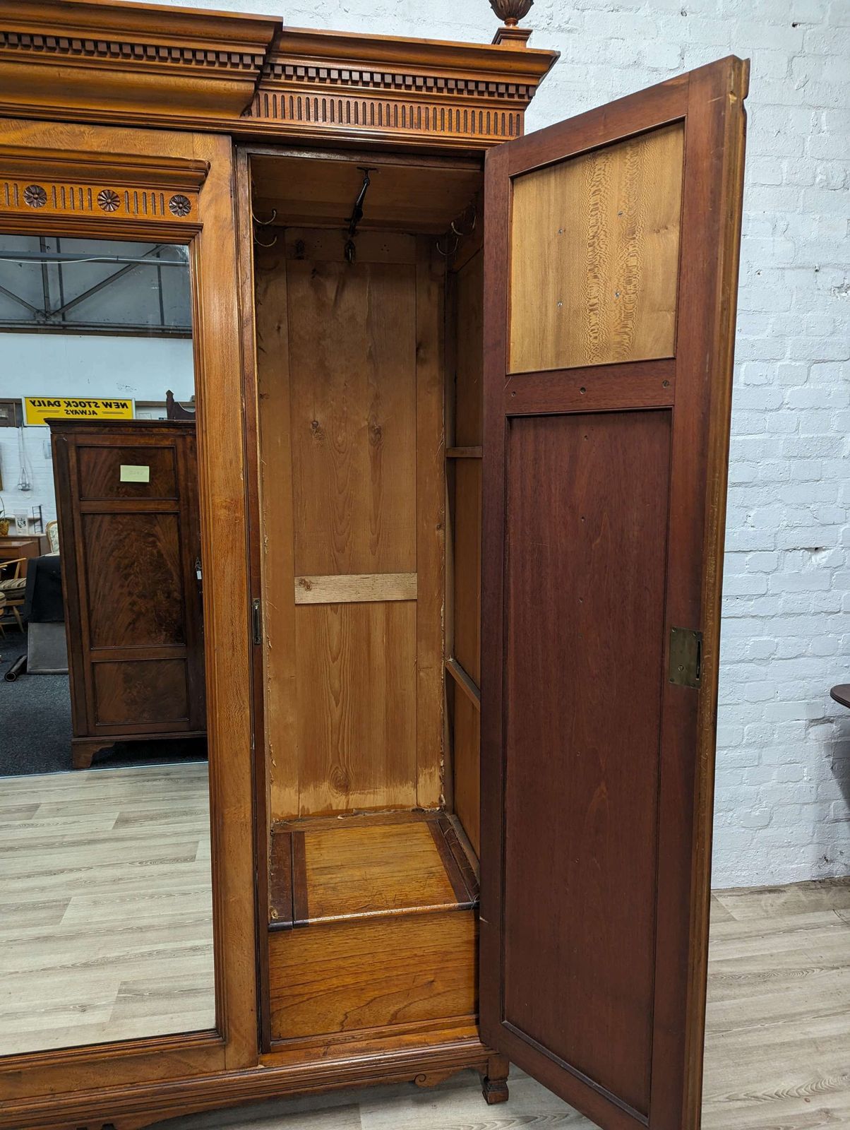 photo for sale Impressive Ornate Victorian Wardrobe