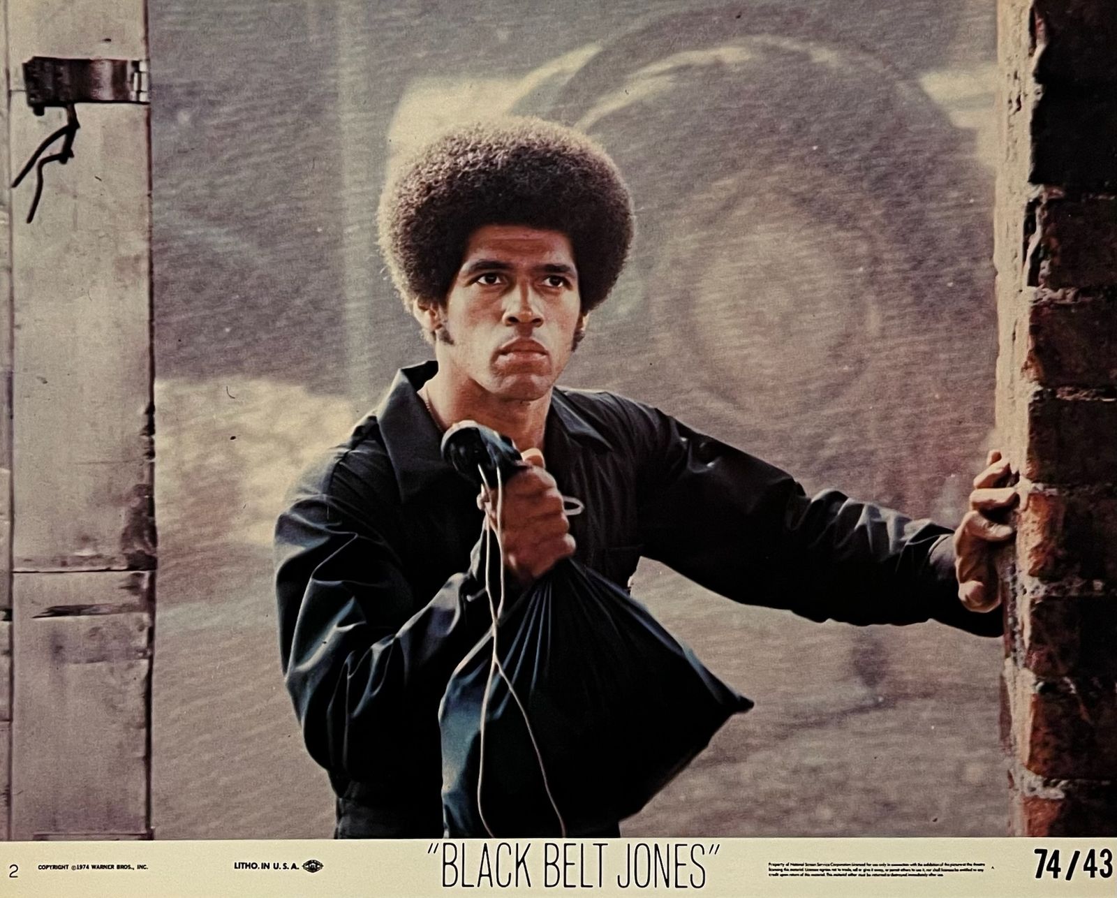 Black Belt Jones   Original 1974 Lobby Card