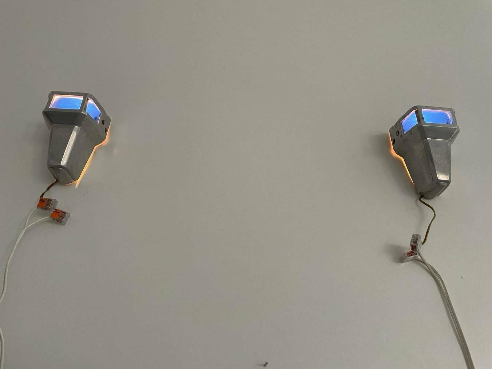 Italian Art Deco Small Pair Of Sconces, 1930s, Italy photo vinterior
