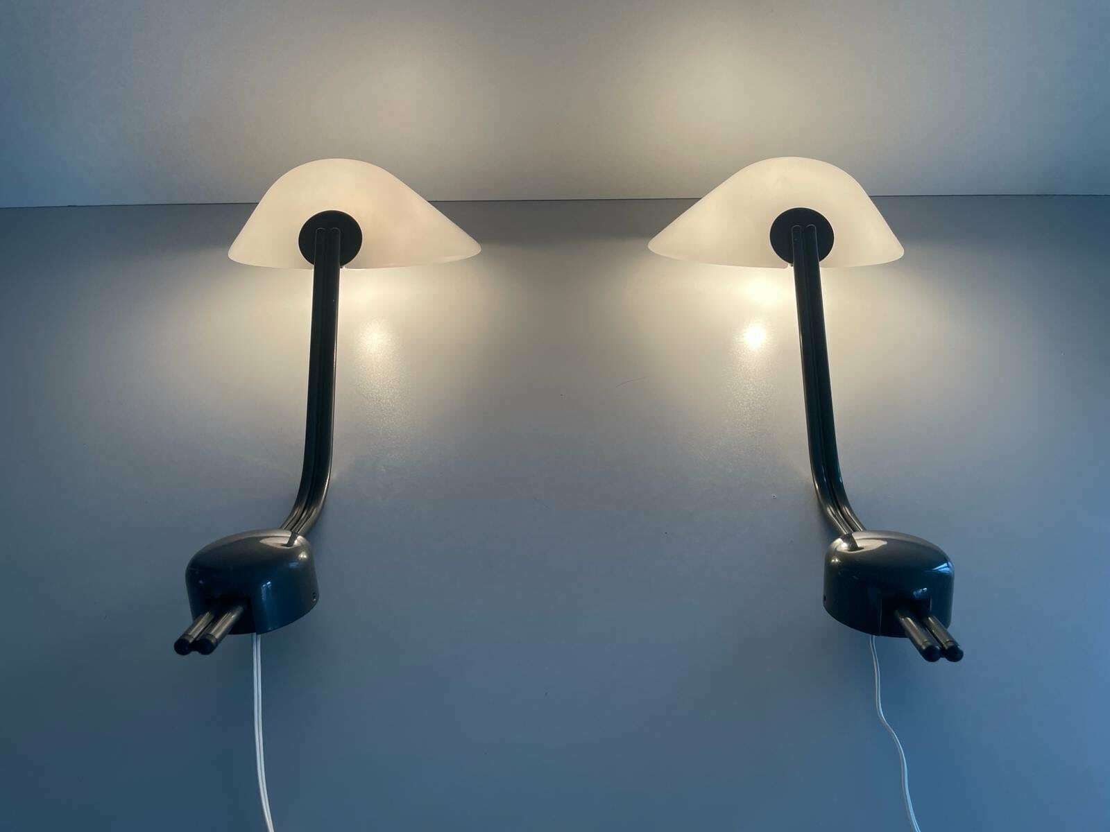 Model "Parter" Pair Of Xl Sconces By Achille Castiglioni For Flos, Italy, 1970s photo furniture