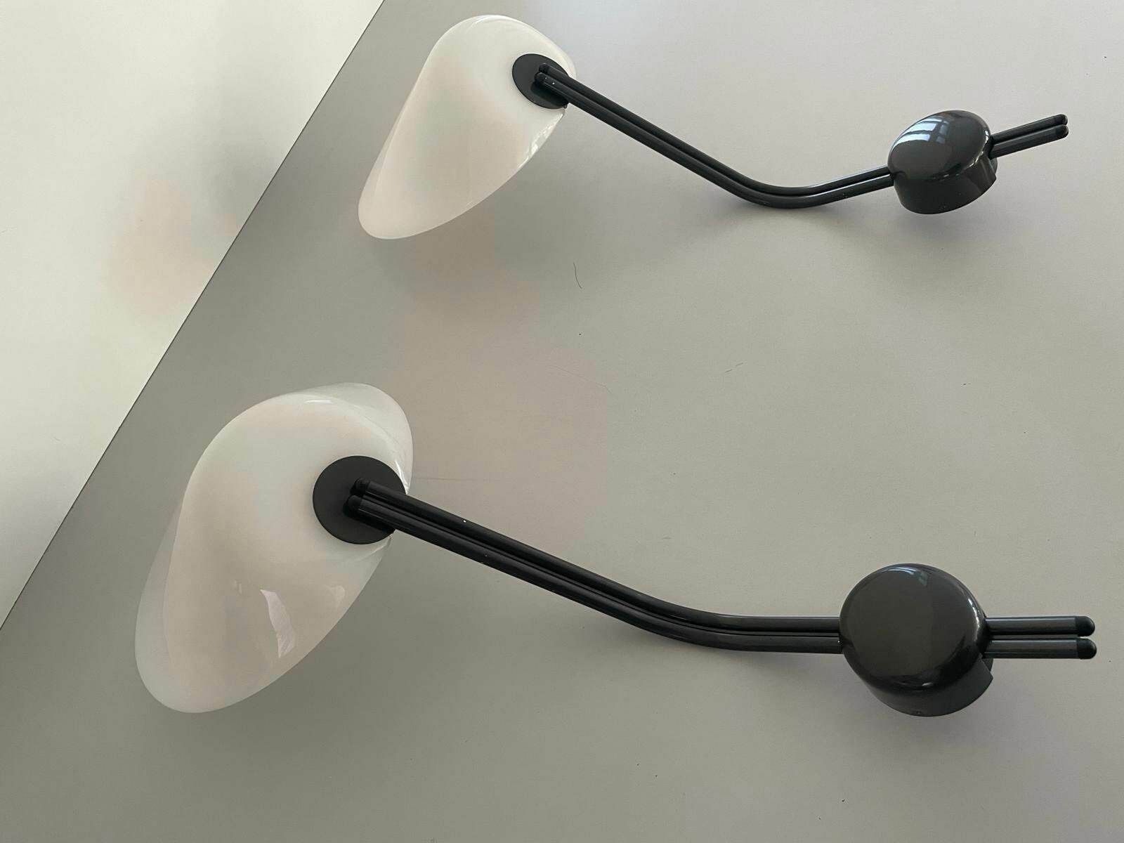Model "Parter" Pair Of Xl Sconces By Achille Castiglioni For Flos, Italy, 1970s photo 4437.0