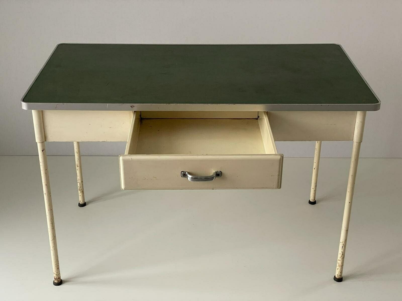 Industrial Doctors' Desk With 1 Drawer, Germany, 1950s photo for sale