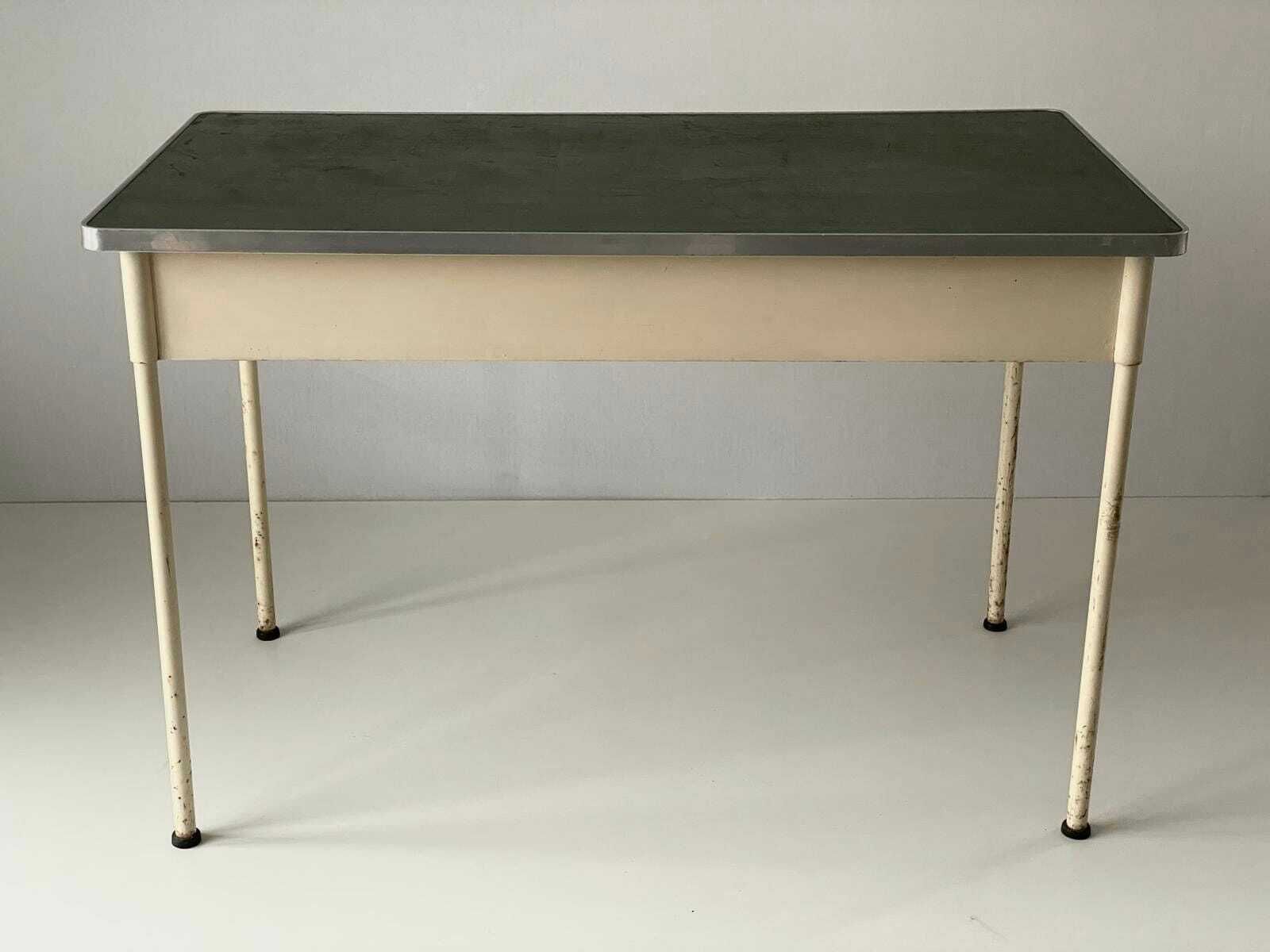Industrial Doctors' Desk With 1 Drawer, Germany, 1950s photo Furniture