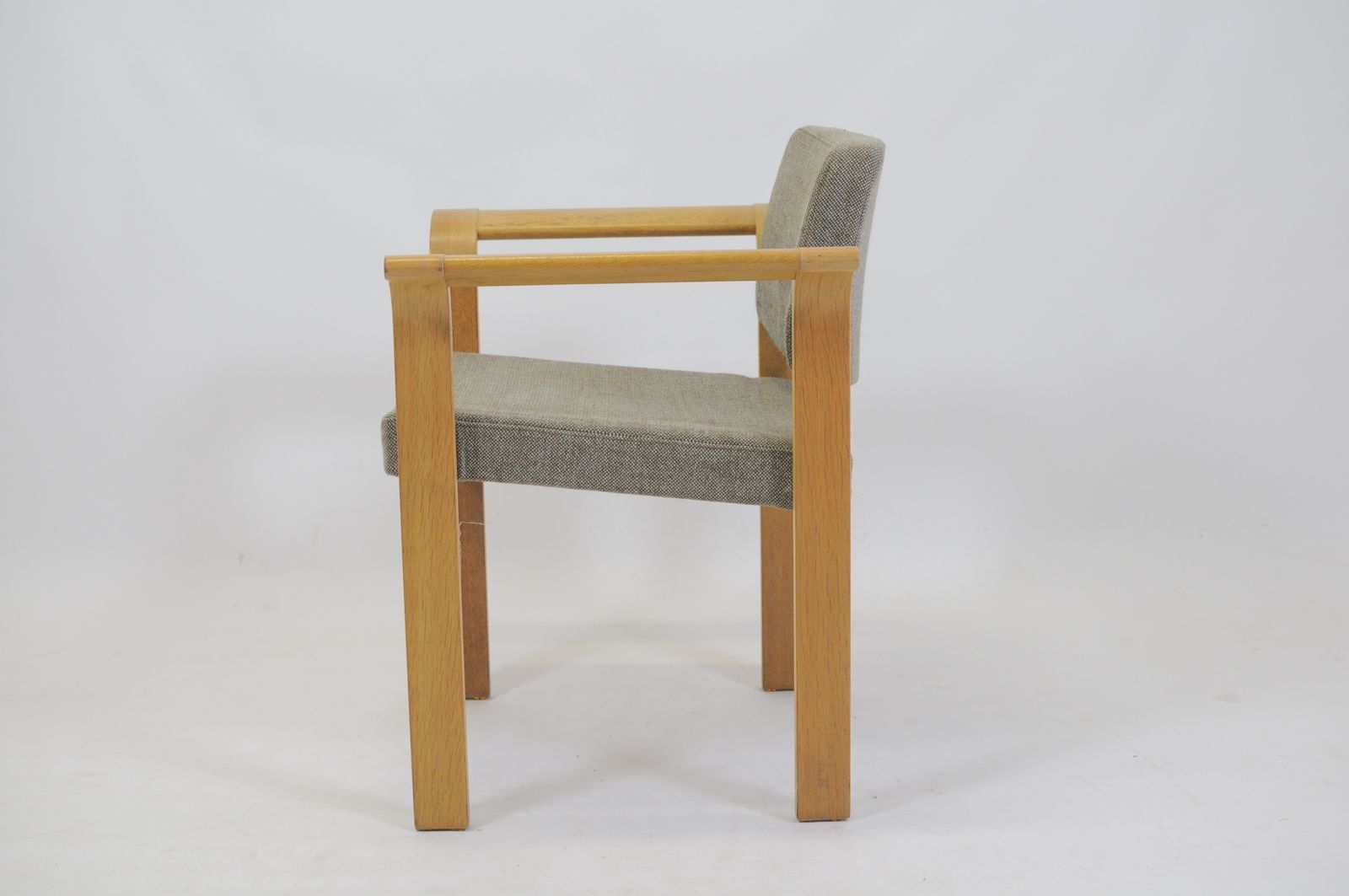 1970s Rud Thygesen And Johnny Sorensen Set Of Eight Conference Armchairs Reupholstered With Fabric Of Choice photo for sale