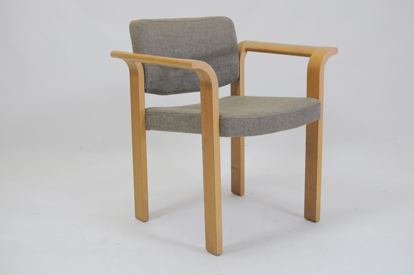 1970s Rud Thygesen And Johnny Sorensen Set Of Eight Conference Armchairs Reupholstered With Fabric Of Choice photo 2700.0