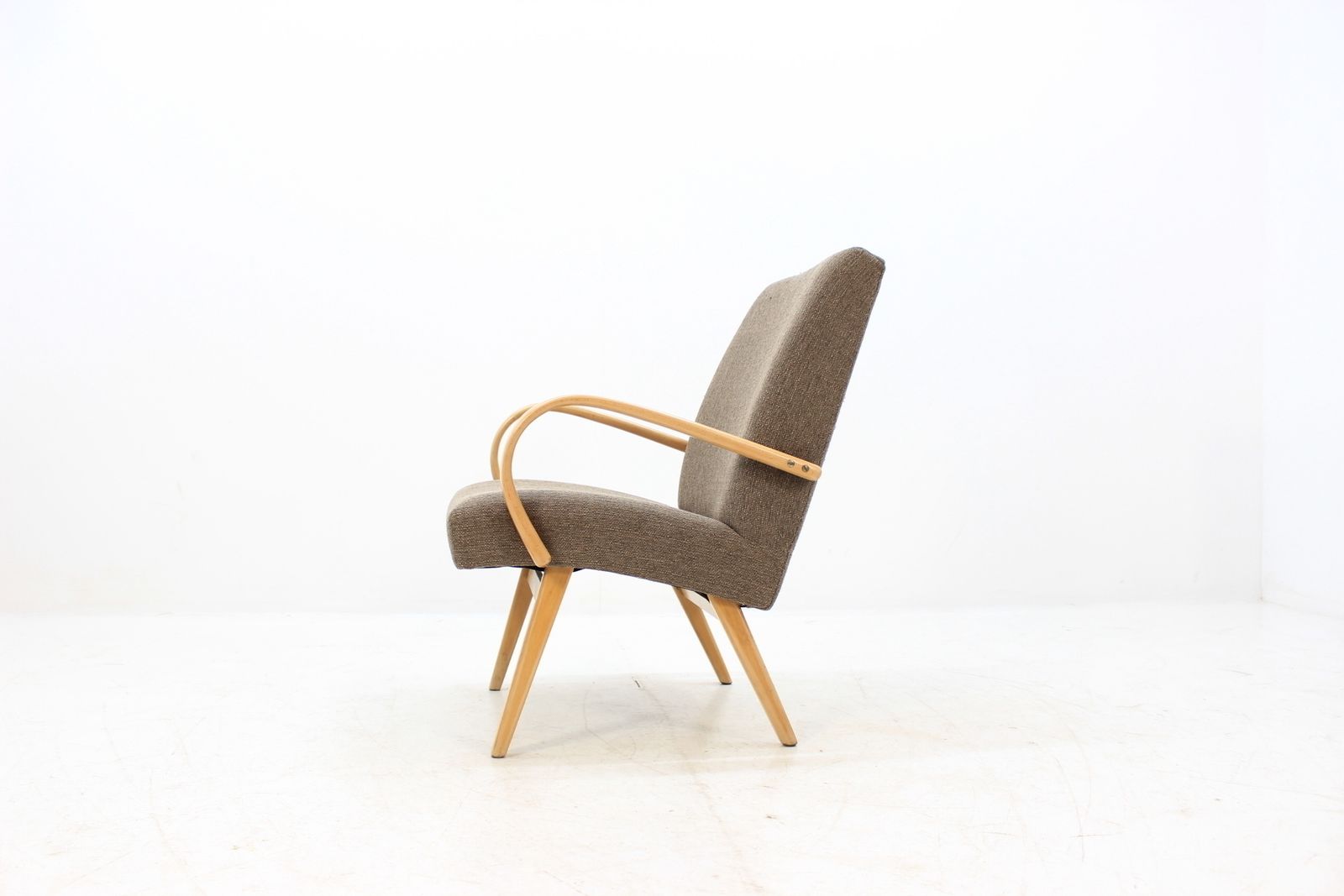 Pair Of Jindřich Halabala Armchairs, 1960s photo for sale