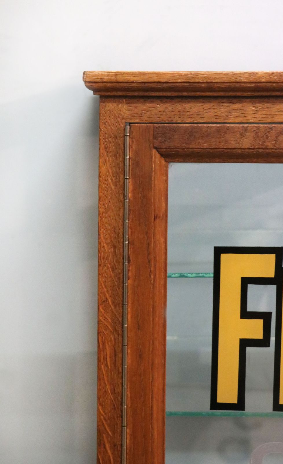 A Lovely Pair Of Early 20th Century Counter Display Cabinets Later Sign Written For Frys Chocolate. photo buy