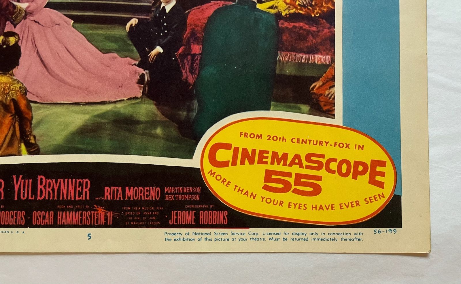 The King And I   Original 1974 Lobby Card #5 photo for sale