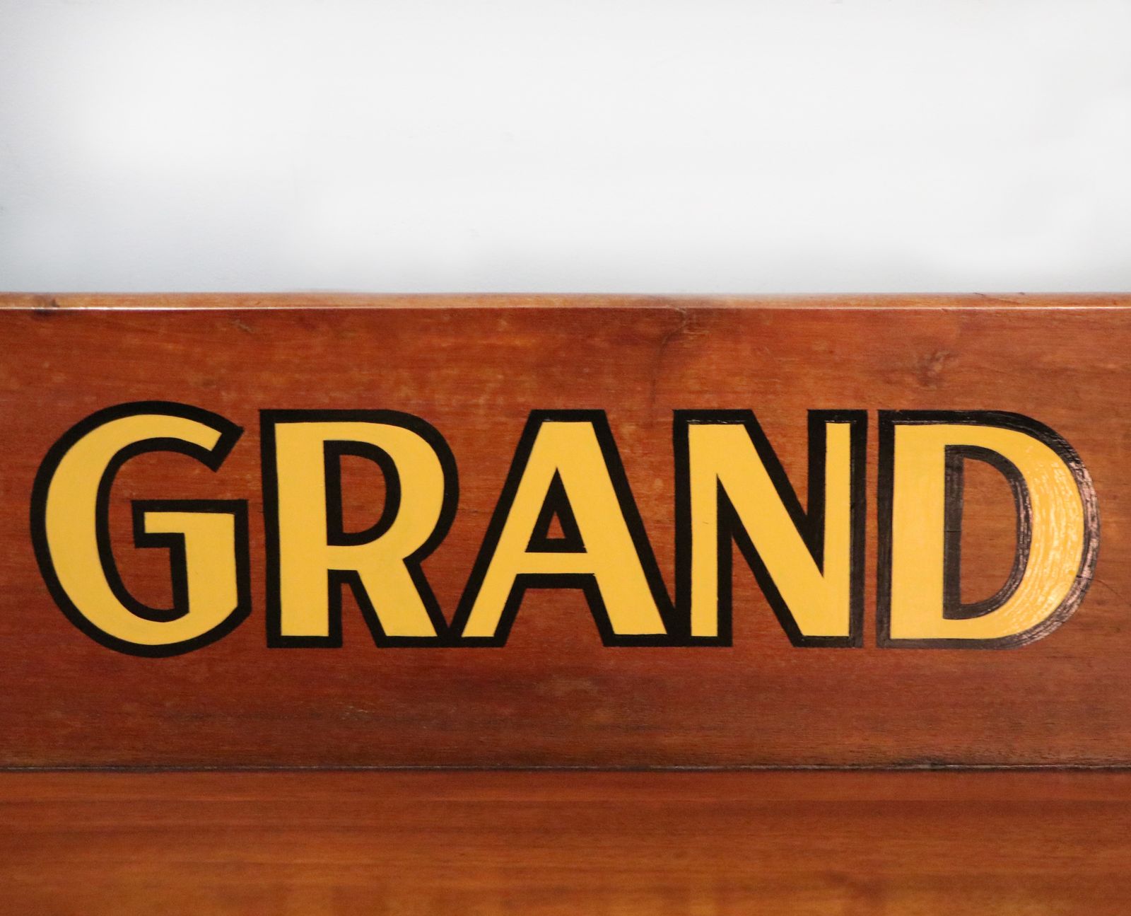 photo furniture A Lovely Mahogany Side Table Or Washstand Sign Written For The Midland Grand Hotel.