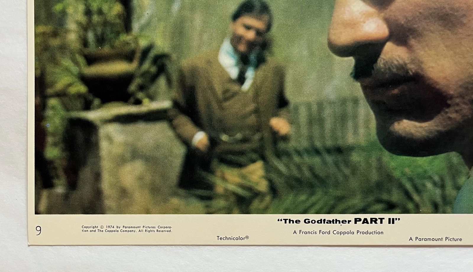The Godfather Part II   Original 1974 Lobby Card #9 photo for sale