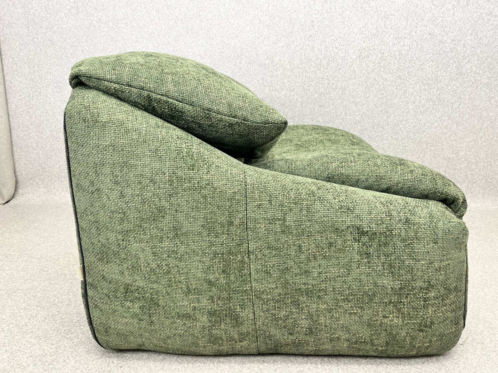 Vintage Green Plumy One Seater Sofa Chair By Ligne Roset By Annie Hiéronimus photo 1580.0