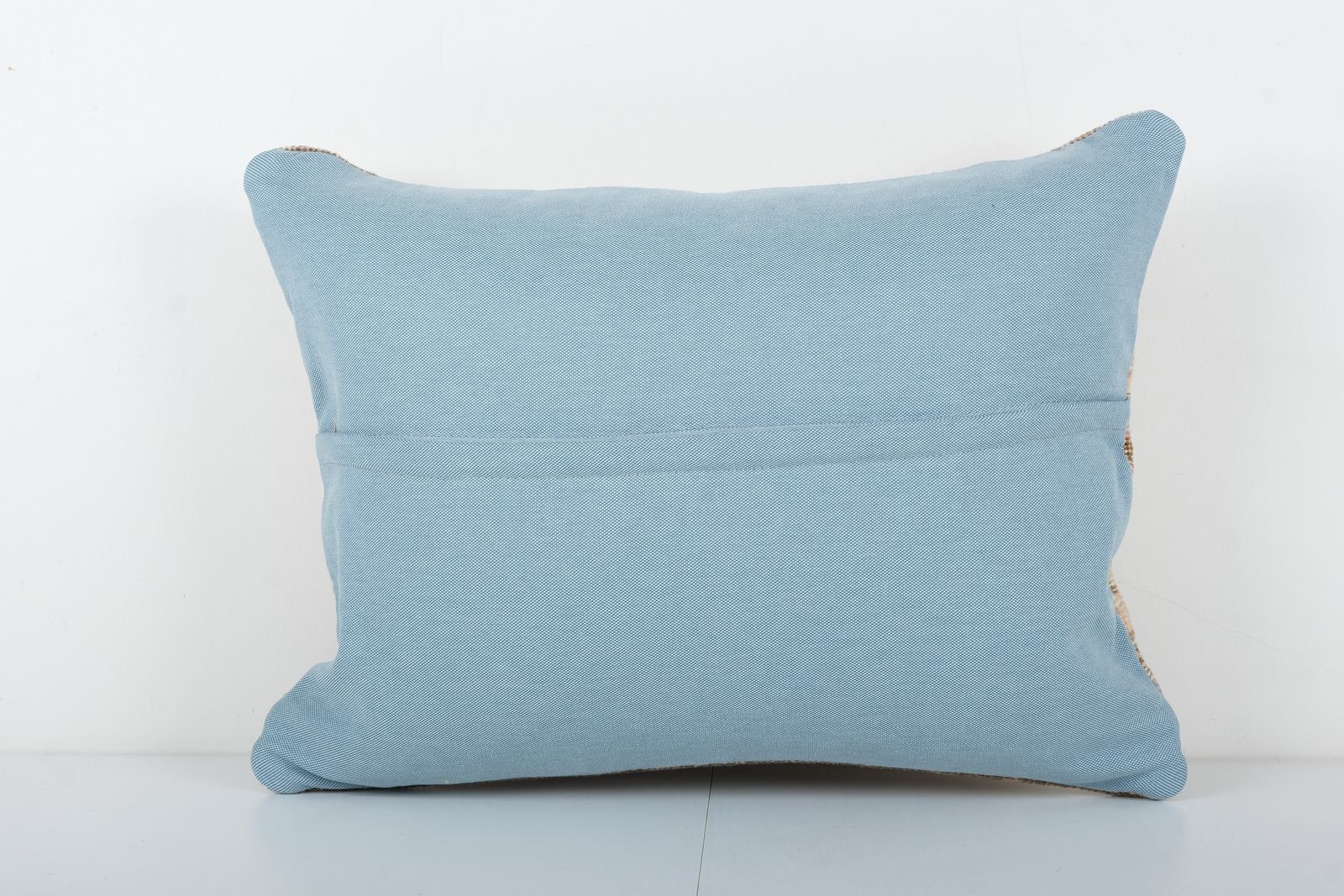 Muted Tan Carpet Pillow, Faded Ethnic Turkish Yastik Pillow, Oushak Pillow Cover photo Textiles