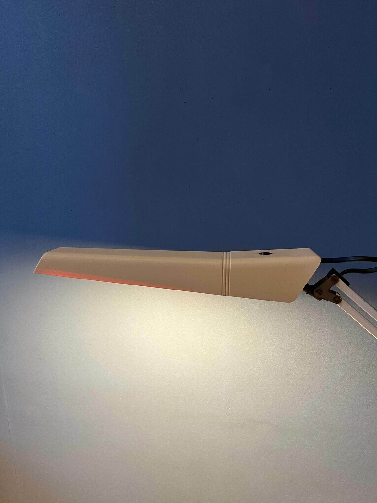 Vintage Bureaulamp Met Klembevestiging photo Verlichting
