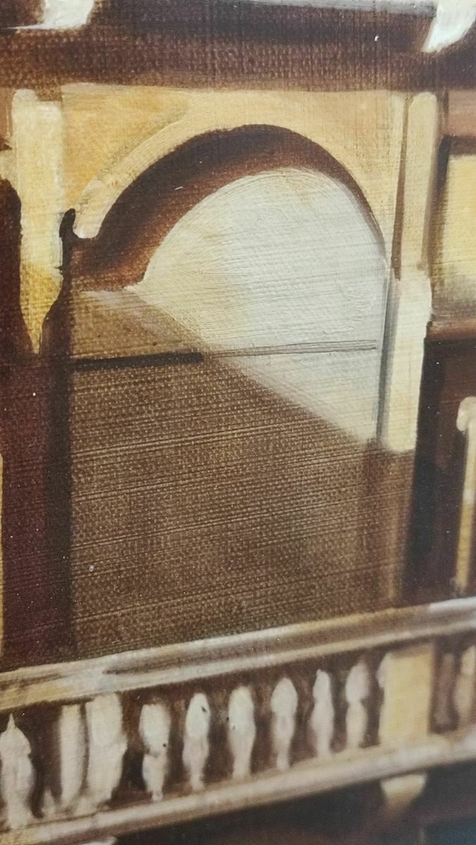 Work By Giorgio Balboni, Oil On Canvas, Venice, 1993 photo 2046.0