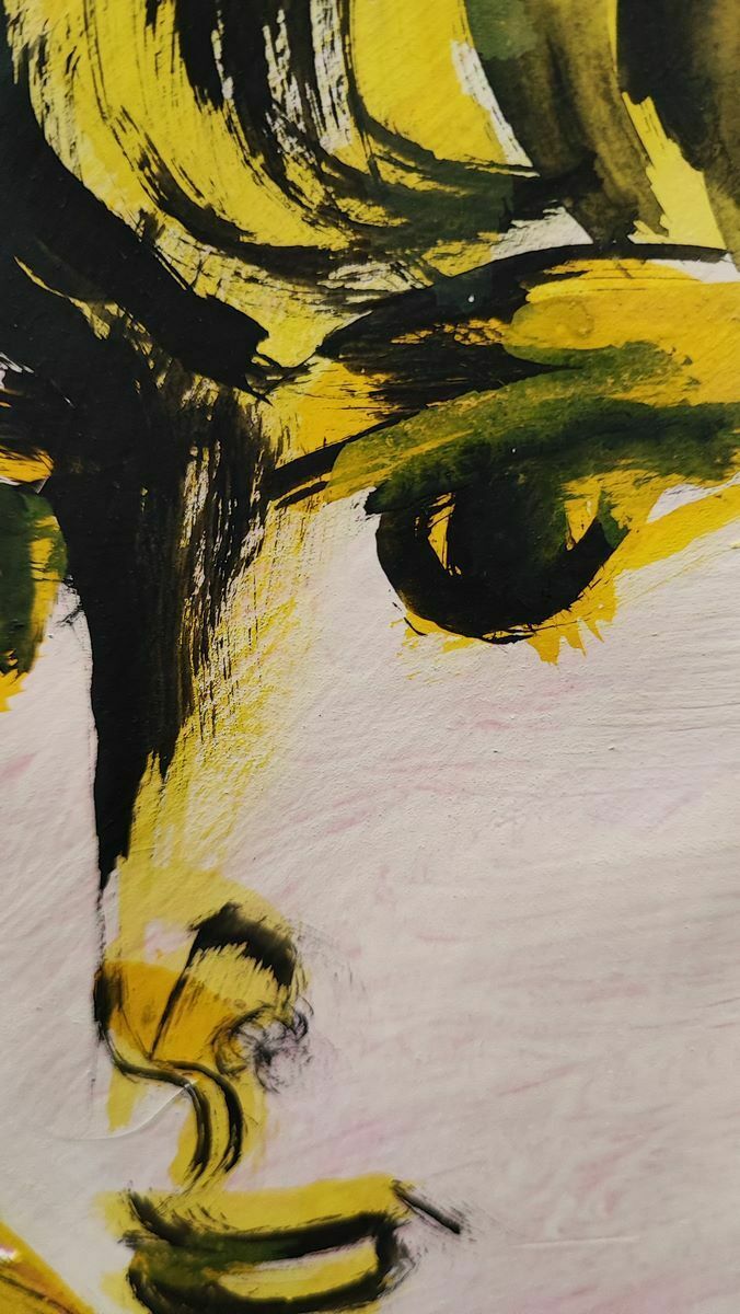 Work By Remo Brindisi, Oil On Canvas photo 1431.0