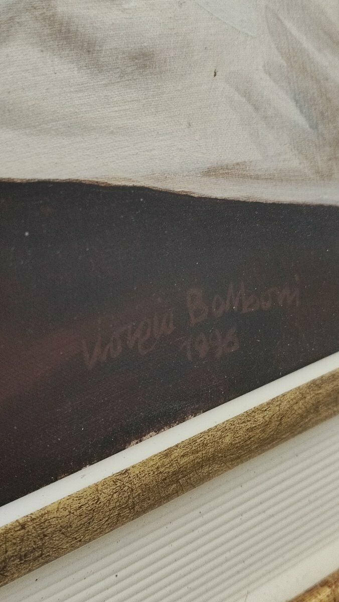 Work By Giorgio Balboni, Oil On Canvas, Venice, 1993 photo 2046.0